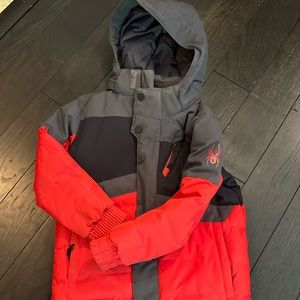 Spyder Ski Jacket Boys (size 4)